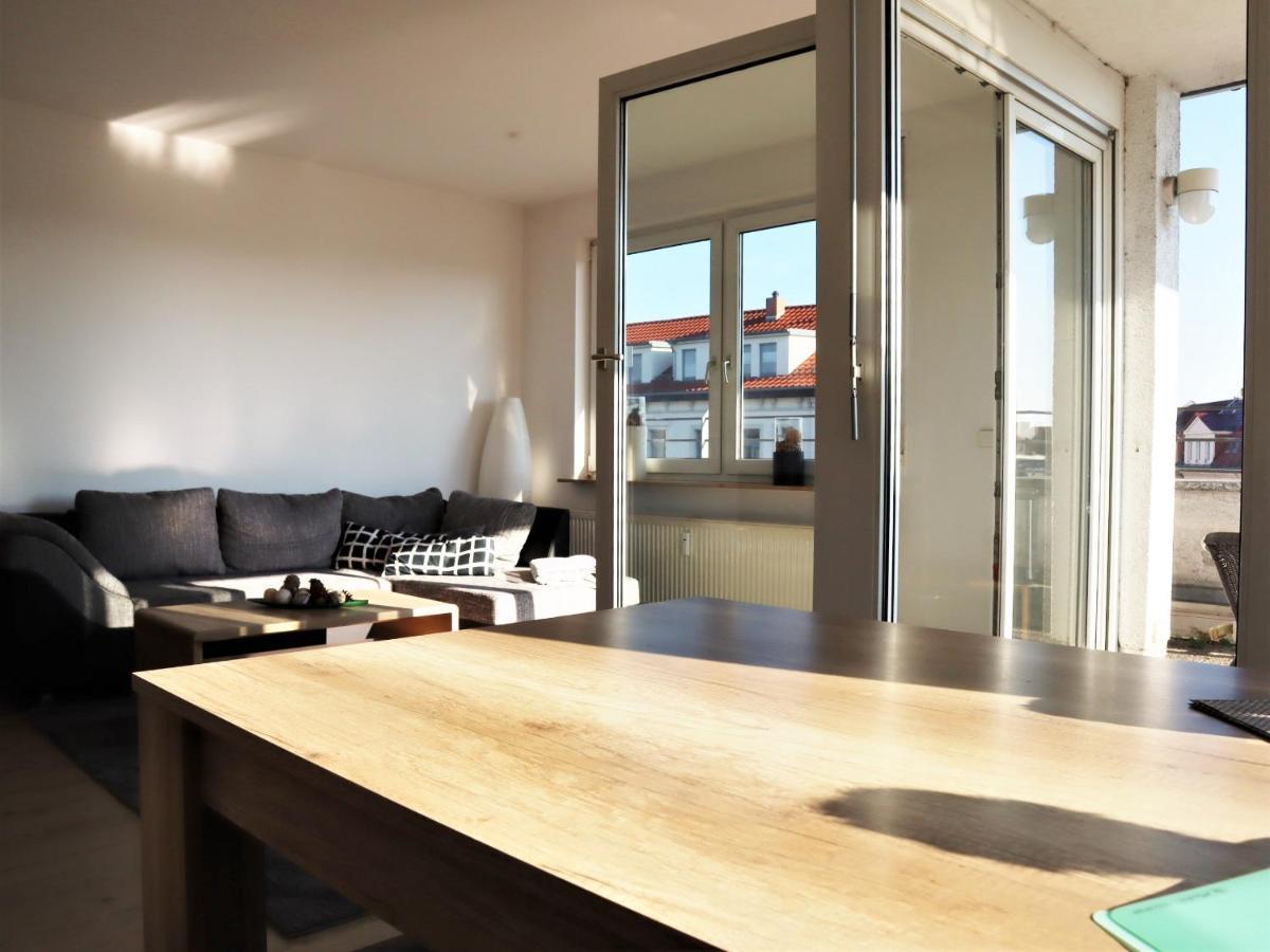 Exklusive Wohnung Mit Dachterrasse In Schleussig لبسيا المظهر الخارجي الصورة