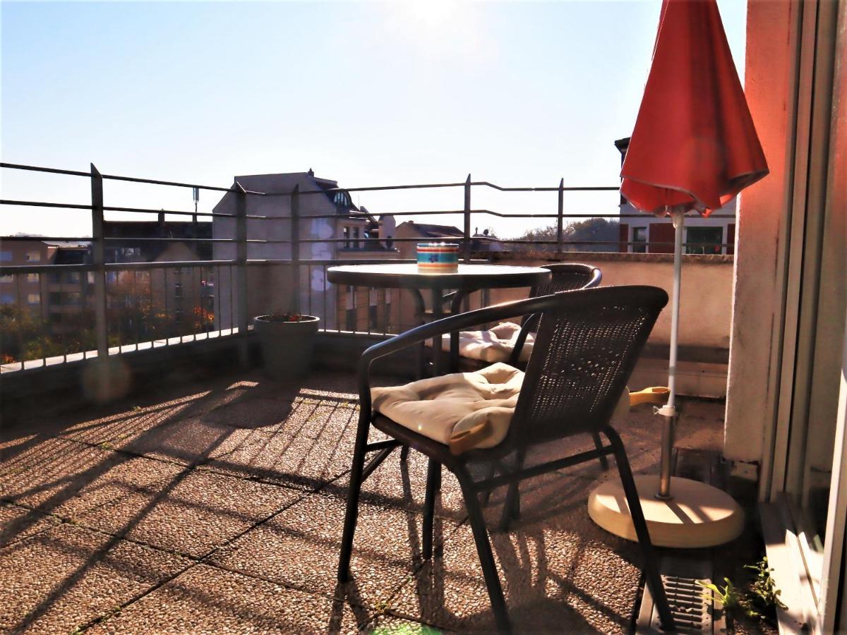 Exklusive Wohnung Mit Dachterrasse In Schleussig لبسيا المظهر الخارجي الصورة