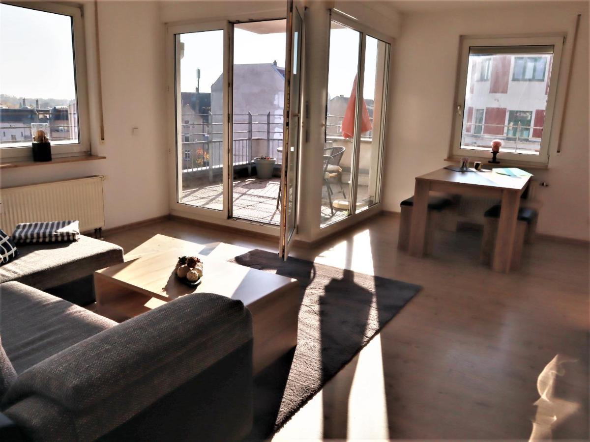 Exklusive Wohnung Mit Dachterrasse In Schleussig لبسيا المظهر الخارجي الصورة